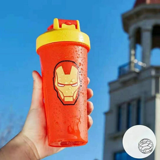 Avengers & Batman Shaker Cup – Large Capacity Cartoon Drinkware Gift