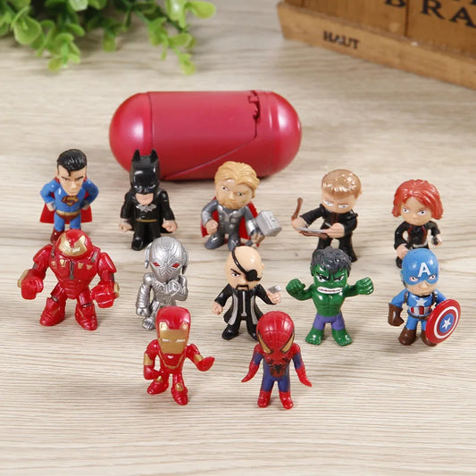 Avengers Mini Figures – 12-Piece Set