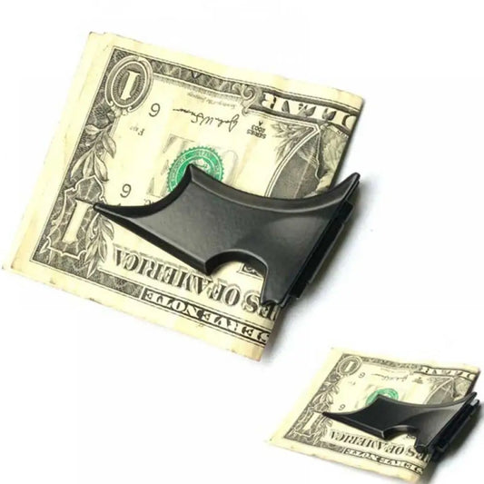 Batwing Magnetic Money Clip – Slim Stainless Steel Wallet