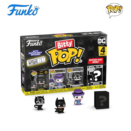 DC Comics Batman 85th Anniversary Mini Figure 4-Pack