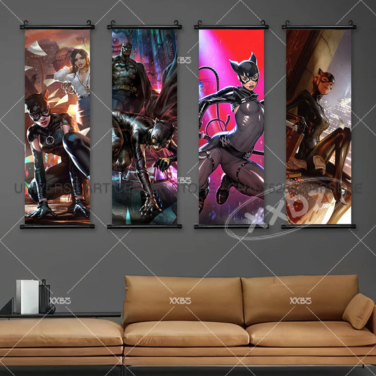 Catwoman Selina Kyle Poster – Batman Justice League Wall Art