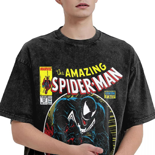Vintage Spider-Man Comic T-Shirts for Men & Women