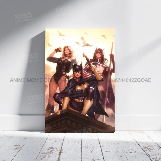 DC Comics Canvas Print – Joker, Harley Quinn, Catwoman & More Wall Art