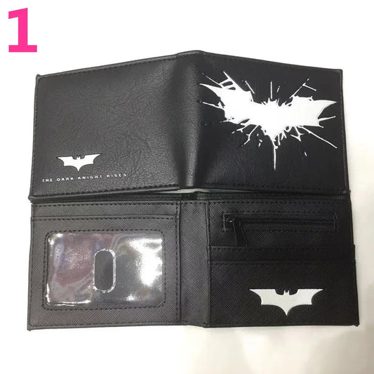 Marvel & DC Cartoon Short Wallet – 35 Styles for Kids & Young Fans