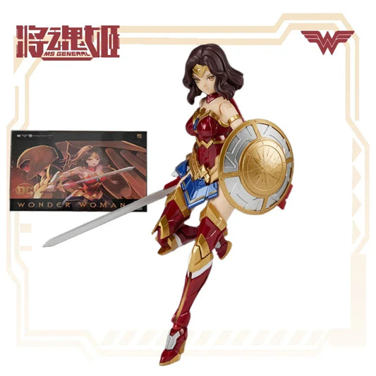 Assemble Original DC Wonder Woman Anime Action Figure