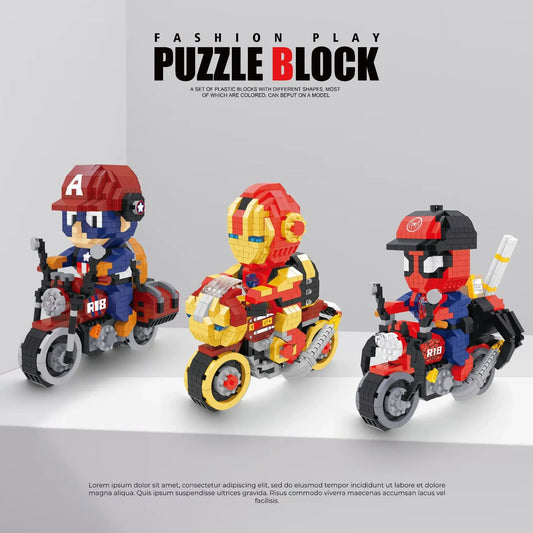 Batman Micro Building Blocks – DC Superhero 3D Puzzle Set
