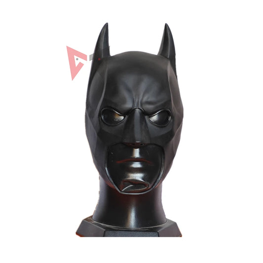 Bruce Wayne Batman Helmet – Full-Head Latex Cosplay Mask for Adults