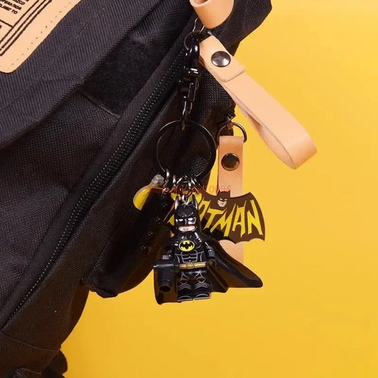 Batman Anime Pendant – Keychain & Backpack Accessory for Kids