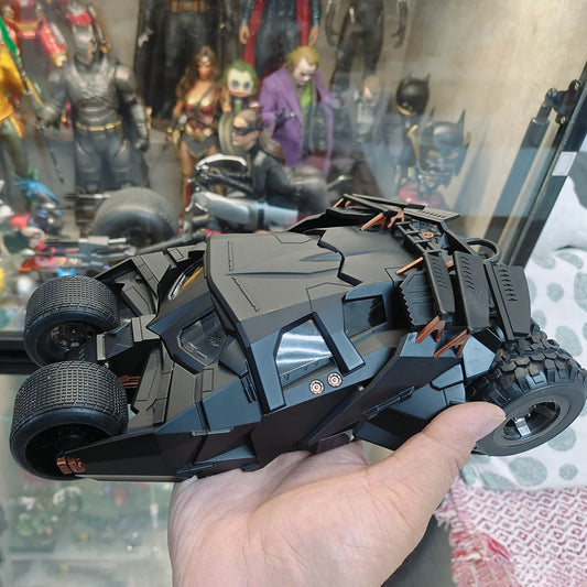 1:18 Batman Batmobile Car – 1966 & Tumbler Diecast Model with Sound, Light & Spray