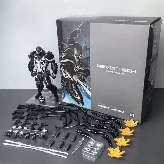 Agent Venom Action Figure – SHF-Style Spider-Man Variant by CT Toys