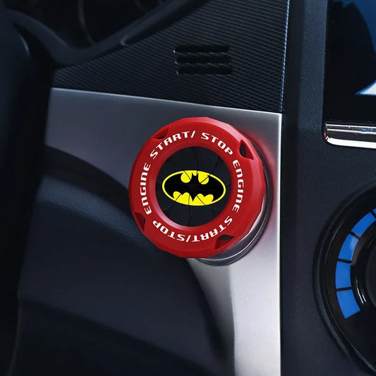 Batman Engine Start Button Cover – DC Comics Car Interior Accessory