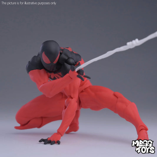 Scarlet Neighbor Spider-Man Figure – Black & Red CT Toys Action Model