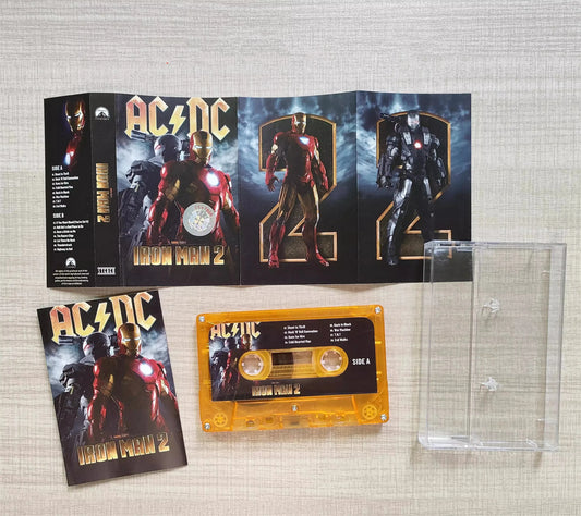 Iron Man Tony Stark Cassette Tape Box – Cosplay Prop & Collectible Soundtrack Gift