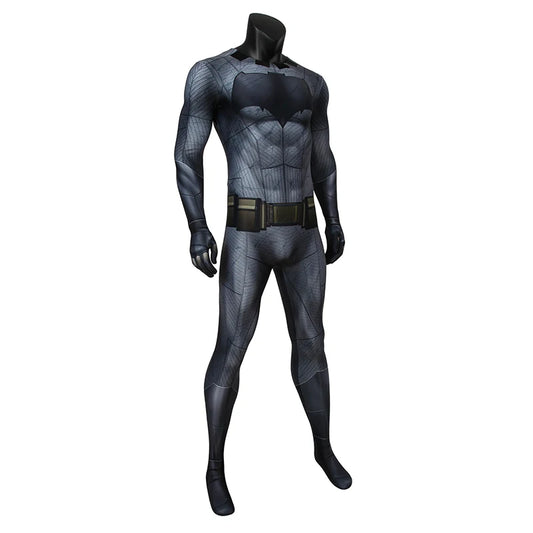 Batman Cosplay Costume – Knight Bruce Wayne Jumpsuit with Cloak for Men