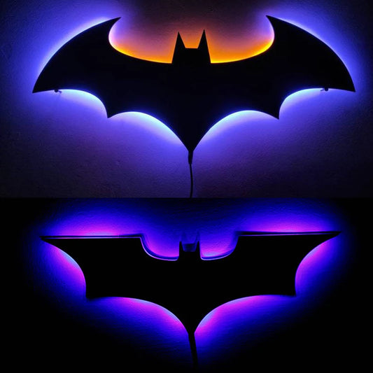 ZK50 Bat LED Wall Lamp – USB Remote-Controlled Night Light