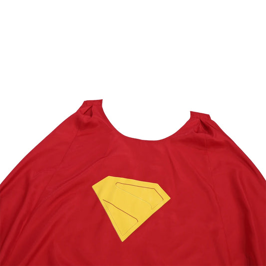 Clark Kent Cosplay Bodysuit – Hero Zentai Costume with Red Cloak