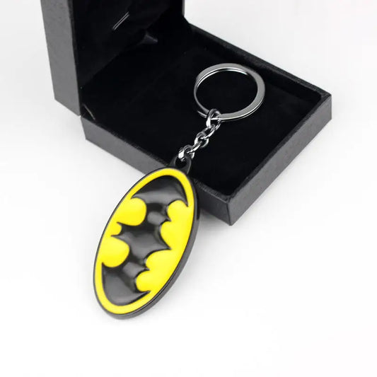Batman Couple Keychain – Movie-Inspired Car & Bag Pendant