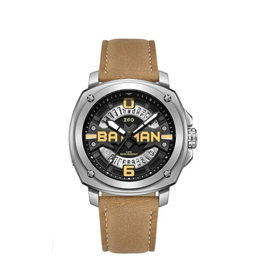 Beast Kingdom Batman Quartz Watch – Minimalist Men's Belt Watch
