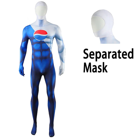Superman 3D Spandex Bodysuit – Cosplay Costume for Adults & Kids