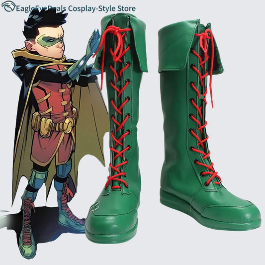 Nightwing Cosplay Prop Set – Accessories & Shoes for Men & Women
