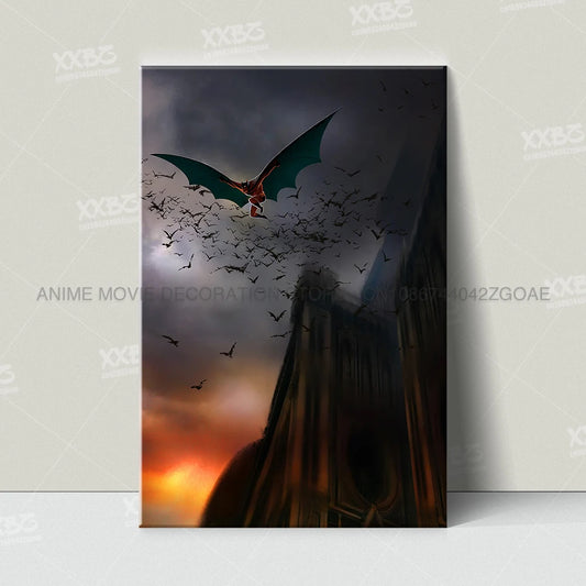 Batman & Harley Quinn Canvas – HD Poster Wall Art (No Frame)