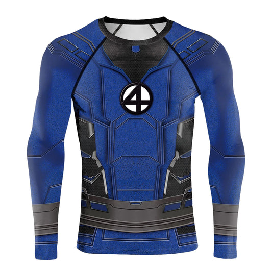 Superhero Compression Shirt – Men’s Long Sleeve Cosplay Top