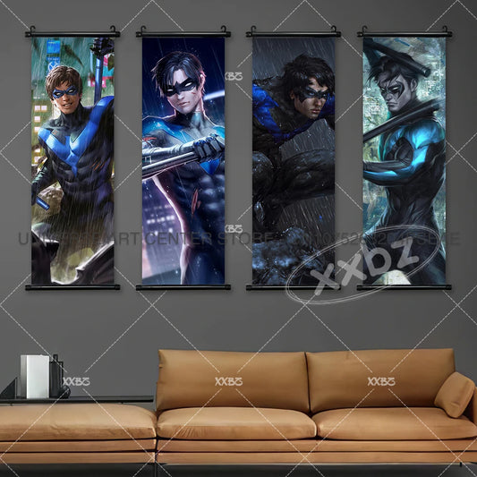 Nightwing Poster – Tales of the Teen Titans Wall Art Scroll