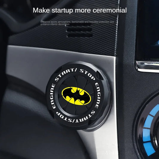 Batman Engine Start Button Cover – DC Comics Car Interior Accessory