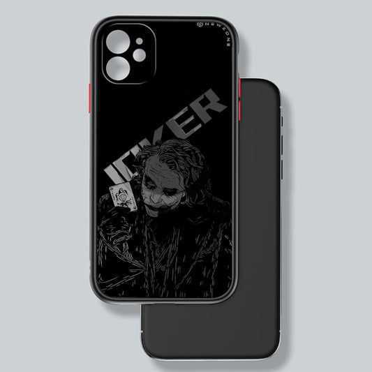 J-Jokers Luxury Anime Art Phone Case – Frosted Translucent for iPhone Models
