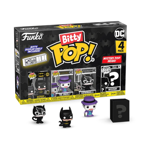 DC Comics Batman 85th Anniversary Mini Figure 4-Pack