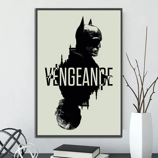 Batman 2022 Movie Self-Adhesive Poster Wall Art