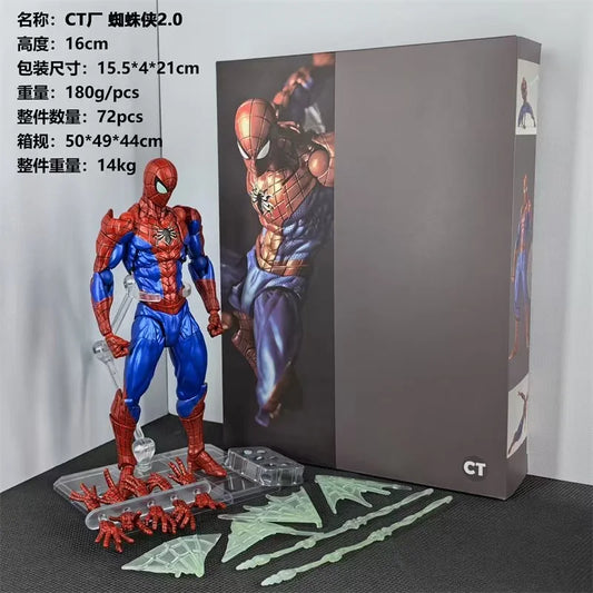 Amazing Yamaguchi Spider-Man 2.0 & Agent Venom Mafex Action Figures – Custom Collectibles