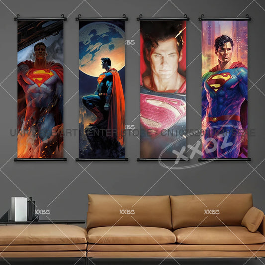Superman Krypton Scroll Poster – Kal-El Wall Art Decoration