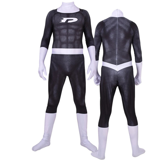 Danny Phantom Cosplay Costume – 3D Printed Bodysuit for Adults