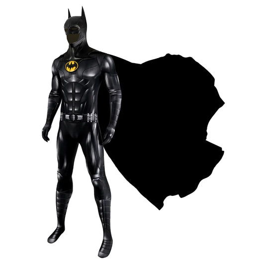 Batman Cosplay Costume – 2023 Michael Keaton-Inspired Bruce Wayne Jumpsuit