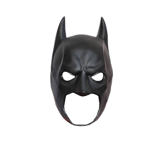 Bruce Wayne Batman Helmet – Full-Head Latex Cosplay Mask for Adults