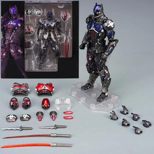 Amazing Yamaguchi Arkham Knight Series – Batman, Red Hood & Robin Action Figures