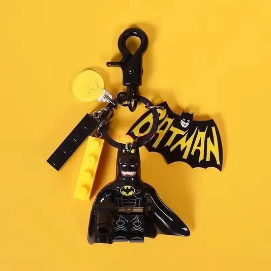 Batman Keychain Pendant – Anime Doll Accessory for Kids & Fans