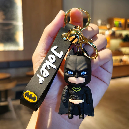 Batman & Joker Anime Keychain Pendant