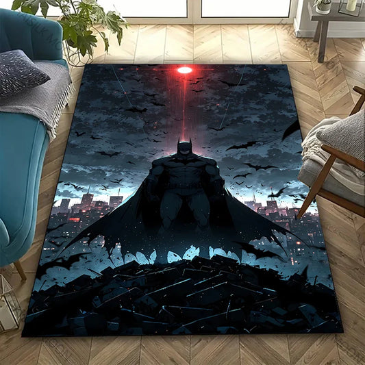 DC Classic B-Batman Rug – All-Season Non-Slip Floor Mat