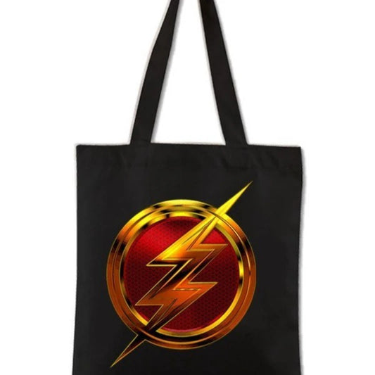 The Flash Canvas Tote Bag – DC Movie Fashion for Students & Fans