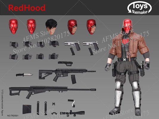 ToysRemake Red Hood Figure – 1/12 Scale Jason Todd Edition