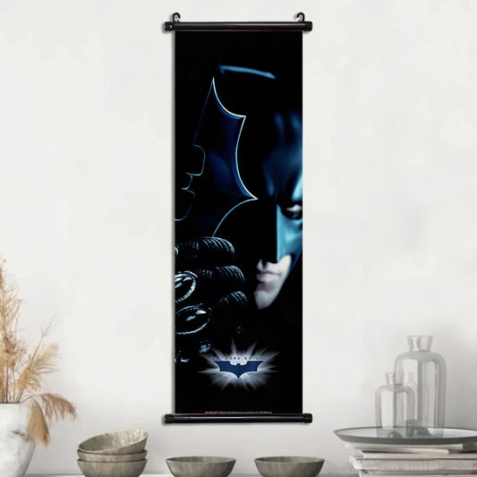 DC Batman & Joker Poster – Hanging Scroll Canvas Wall Art