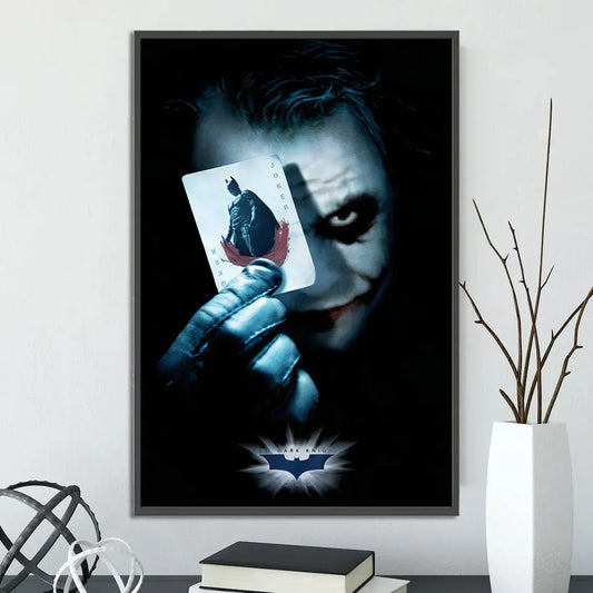 DC Batman The Dark Knight Self-Adhesive Poster – Wall Art for Bedroom Decor