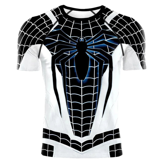 Spider-Man Compression Shirt – Men’s Short Sleeve Cosplay Top