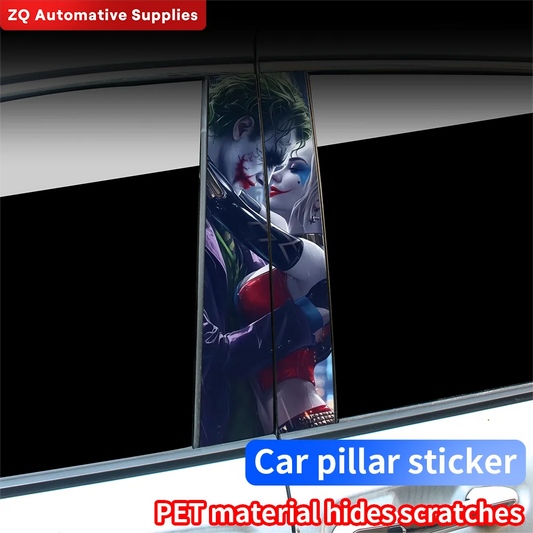Joker CP Car Stickers – B Pillar Vinyl Decals for Auto Doors