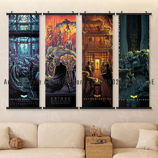 DC Comics Justice League Canvas Scroll – Wall Art for Home Decor