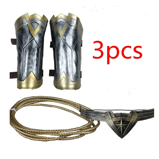 Super Woman Accessory Set – Halloween Cosplay Props for Adults & Teens