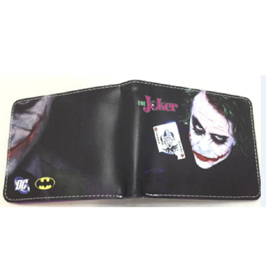 Clown Mouth Men's Wallet – Cartoon-Style PU Leather Clutch
