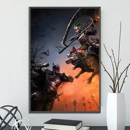 Dark Nights: Metal Superman Poster – Self-Adhesive Wall Art